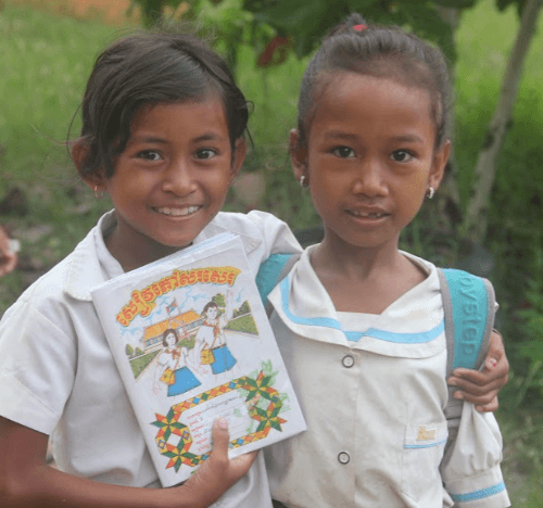 Children supported by Business with Purpose in Cambodia